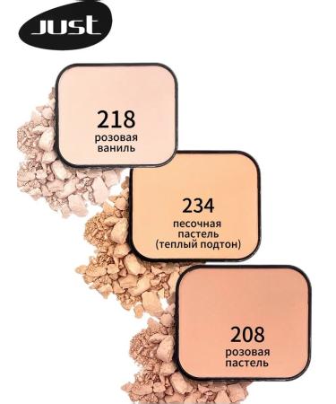 Just make up Facial powder matting tone 208 - Buy Online on GoSupps.com
