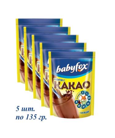 Babyfox Drink with cocoa 135 g 5 pcs