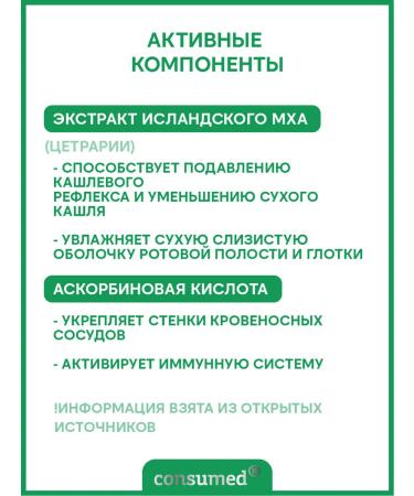 Consumed Bad syrup of Cetrarias Icelandic moss from cough cold flu - Buy Online on GoSupps.com