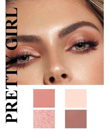 PrettyGirl Palette of shadows for the eyelids 4 colors - Buy Online on GoSupps.com
