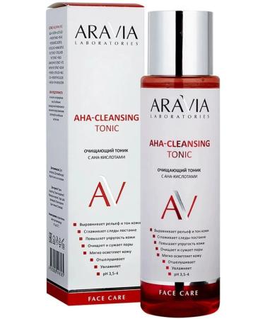 ARAVIA Aha-Xleansing Tonic Facial Tonic 250 ml - Buy Online on GoSupps.com