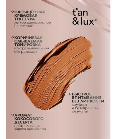 TAN&LUX Auto -tanning body and face lotion light shade+ mitten - Buy Online on GoSupps.com