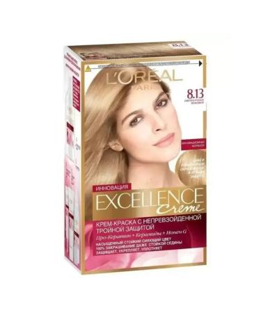L'Or al Hair dye 8.13 light-brown beige