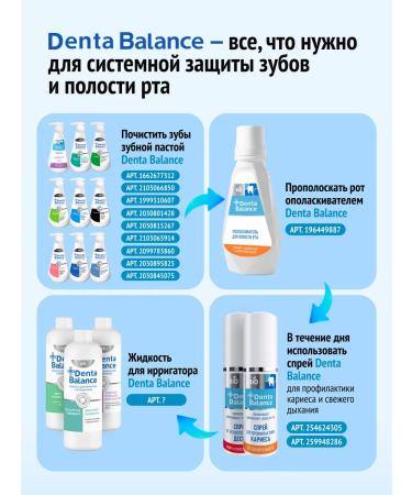 Denta Balance Flid for irrigator lavender chamomile sea salt 500 ml - Buy Online on GoSupps.com