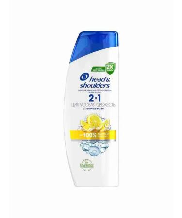Head&Shoulders Hair shampoo 2B1 citrus freshness 400 ml