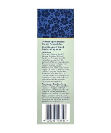 Soothing cream Manuka 50 ml - Buy Online on GoSupps.com