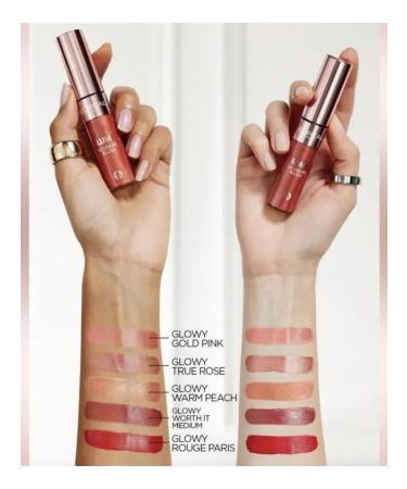 L'OREAL PARIS tone 625 Glowy Gold Pink Lumi Face blossom - Buy Online on GoSupps.com