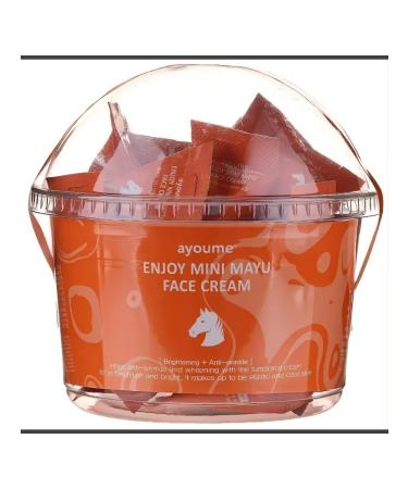 ayoume Facial cream with horse fat 20 pcs - Buy Online on GoSupps.com