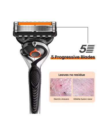GILLETTE Fusion5 Proglide Men's razor 4 head heads - Buy Online on GoSupps.com