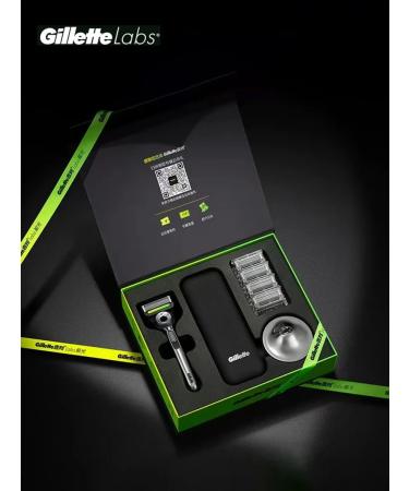 GILLETTE Labs razor set 4 razor heads - Buy Online on GoSupps.com