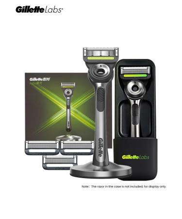 GILLETTE Labs razor set 4 razor heads - Buy Online on GoSupps.com