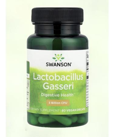Swanson Lactobacteria Gasseri 3 billion 60 capsules