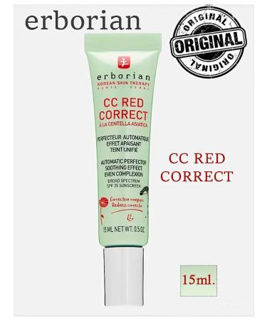 ERBORIAN CC Facial Cream Red Correct 15 ml