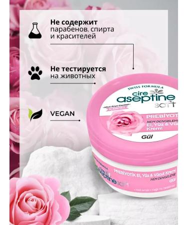 Cire Aseptine Hand for hands face and body with prebiotic and rose extract - Buy Online on GoSupps.com