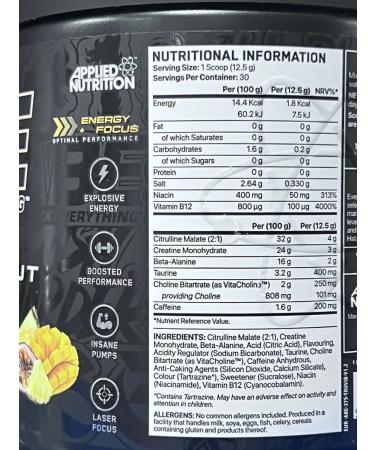 APPLIED NUTRITION The a.b.e 30 portions of Tropical Vibes. - Buy Online on GoSupps.com