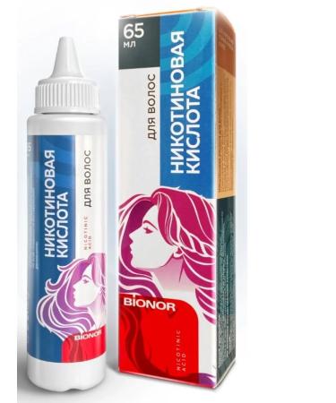 Bionor-Pharm LLC Nicotinic acid for hair 65 ml - 3 pcs - Buy Online on GoSupps.com