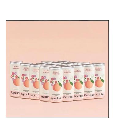 Sweetie Lemonade Shipped drink Persik-Verben 330ml 20pcs