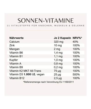 RcParma Vegan d3 + k2 + calcium with 11 ingredients - Buy Online on GoSupps.com