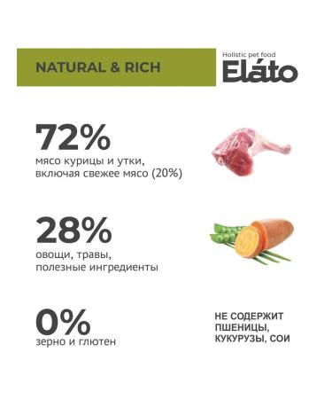 Elato Cat food with chicken 1.5 kg - Buy Online on GoSupps.com