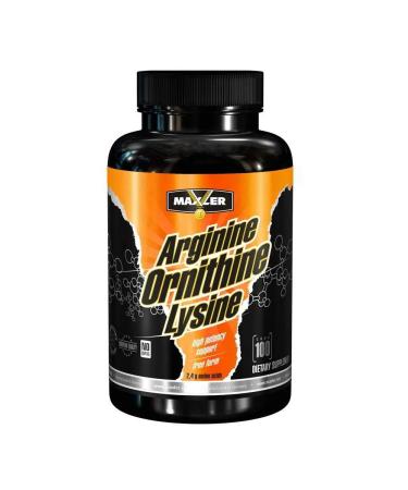 Arginine Ornithine Lysine 100 Caps (Maxler) - Buy Online on GoSupps.com