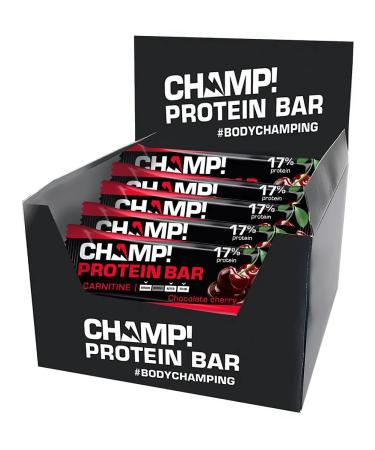 LEOVIT Batoner protein champ! Cherry-chocolate 45g - Buy Online on GoSupps.com