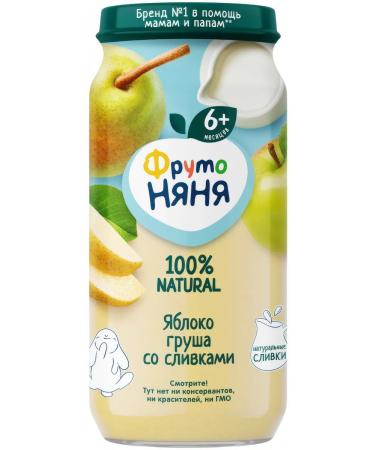 Frutonyanya Puree fruit apple-giganton-wrap from 6 months 250g