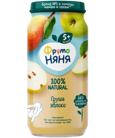 Frutonyanya Puree fruit apple-breasts from 5 months 250g