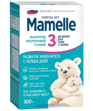 Mamelle Milk mix 3 dry 12+ months 300g - Buy Online on GoSupps.com