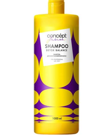 Fusion Concept Detox Balance Shampoo Restoration of Hair 1l