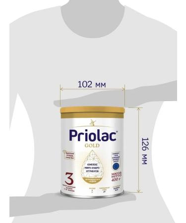 PRIOLAC Gold 3 400g breast replacement - Buy Online on GoSupps.com