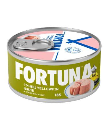FORTUNA Yellowfin tuna with olive oil 185g