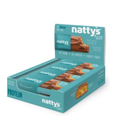 Nattys Bank Protein PRO chocolate-amchis paste 45g - Buy Online on GoSupps.com
