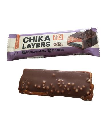 CHIKALAB Bank Protein Chika Layers cookie-chocolate 60g - Buy Online on GoSupps.com