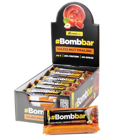 BombBar Batoner protein pound-blade without sugar 40g - Buy Online on GoSupps.com