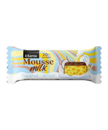 Yobaton Mousse dessert with coconut and lemon 40g x 8 pcs