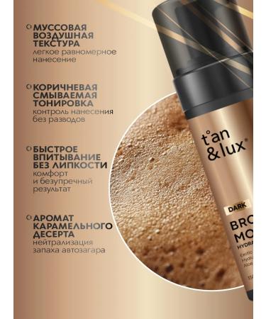 TAN&LUX Auto -tanker mousse for the body and face + mittens of mittens set - Buy Online on GoSupps.com