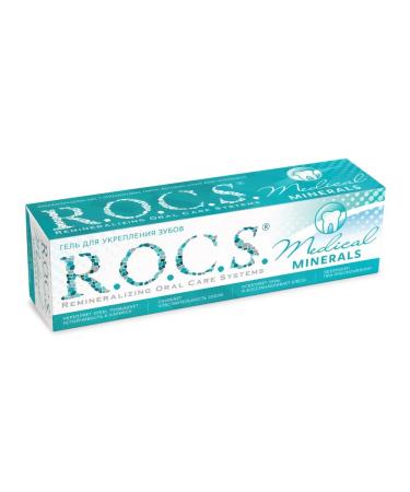 ROCS Gel for strengthening teeth Medical Minerals 45g - Buy Online on GoSupps.com