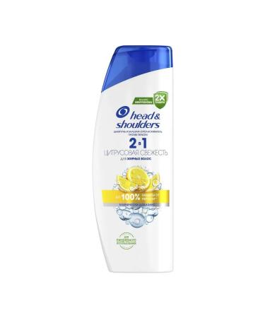 Head & Shoulders shampoo citrus freshness 2B1 - Buy Online on GoSupps.com