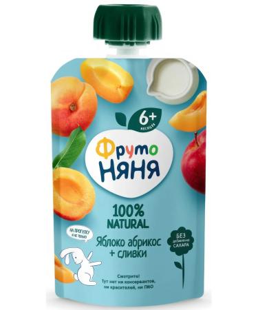 Frutonyanya Puree fruit apple-ankrikos-nurse from 6 months 90g
