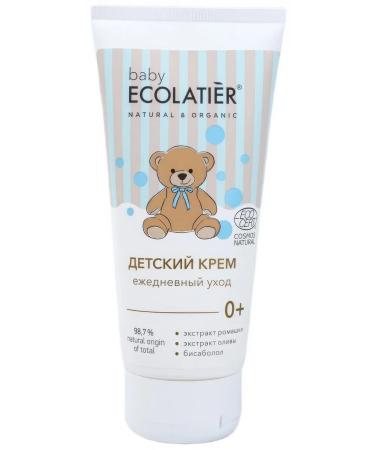 ECOLATIER Cream Children's Baby Daily chamomile-oliv-bisabolol 100ml - Buy Online on GoSupps.com