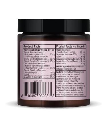 Dr Mercola Bark & Whiskers for detoxification of dogs and cats 52.3 g - Buy Online on GoSupps.com