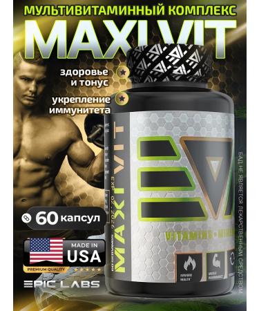 Epic Labs Maxi vit multivitamin complex 60 capsules