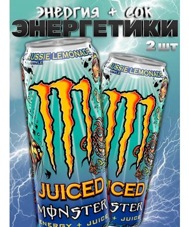 Monster Energy Energetic Monster Aussie Lemonade drink