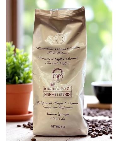 KURUKAHVECI MEHMET EFENDI Turkish coffee in Mehmet Efendi grains in a pack 500 gr - Buy Online on GoSupps.com
