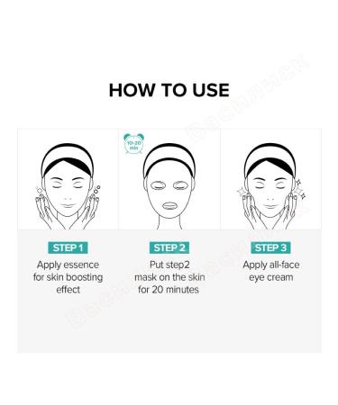 JMSolution Three -step set of fabric face masks Marine Luminous - Buy Online on GoSupps.com