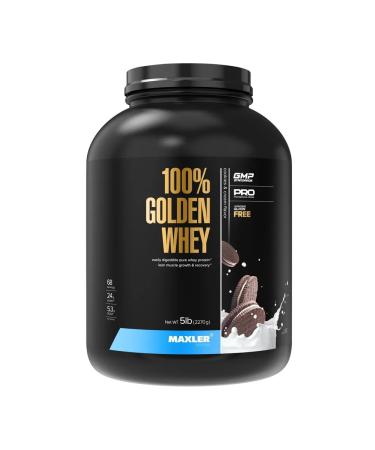 maxler Protein 100% Golden Whey 2270 g cookie-cream - Buy Online on GoSupps.com