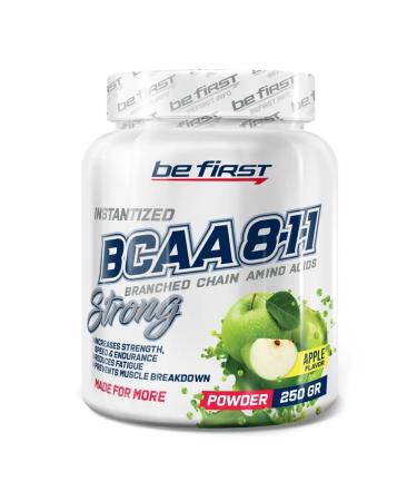Be First BCAA BCAA 8 1 1 Instantized Powder 250 g apple