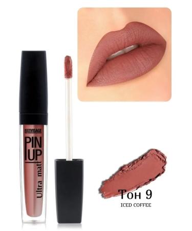 LUXVISAGE Liquid matte lipstick PIN UP Ultra Matt 09 - Buy Online on GoSupps.com