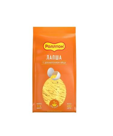 Rollton Egg noodles for soups 400 g 2 packages - Buy Online on GoSupps.com