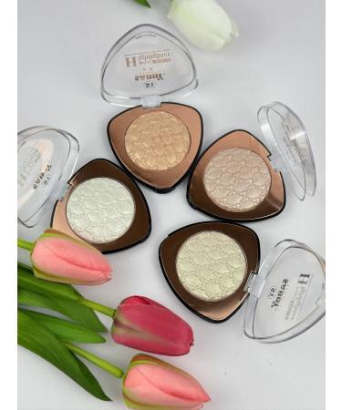 GULL Highlighter shimmer for the face and body baked structure 04 - Buy Online on GoSupps.com